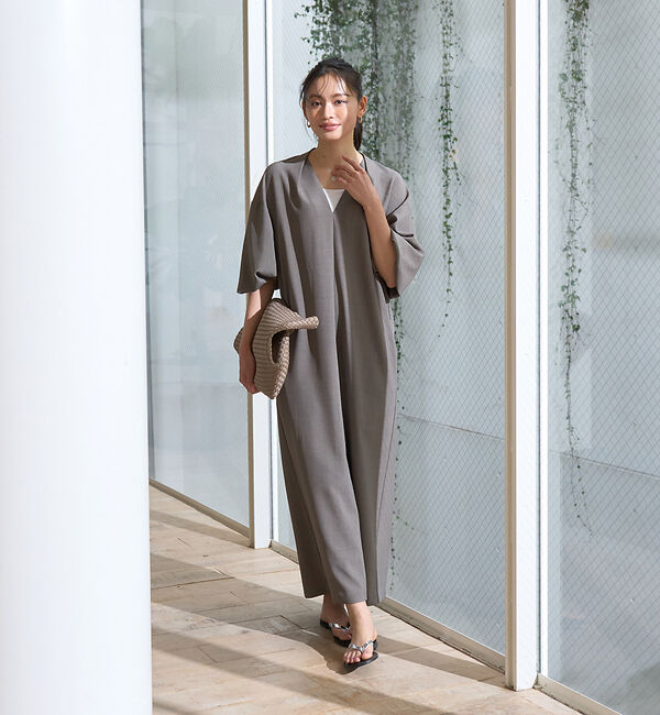 Rouge vif「【セットアップ対応】タックリラックスワンピース」|ワンピース|