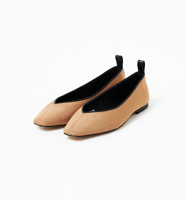 qualite「【PELLICO SUNNY】MALTAパンプス」|バレエシューズ|キャメル