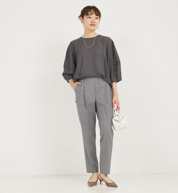 qualite「ウールトロセンタープレスパンツ」|その他|