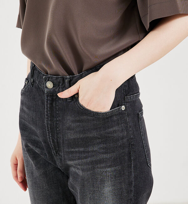 qualite「【e&times;qualite】ストレートストレッチパンツ」|その他|