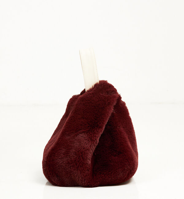 qualite「ファーマルシェバッグ」|ハンドバッグ|ブラウン