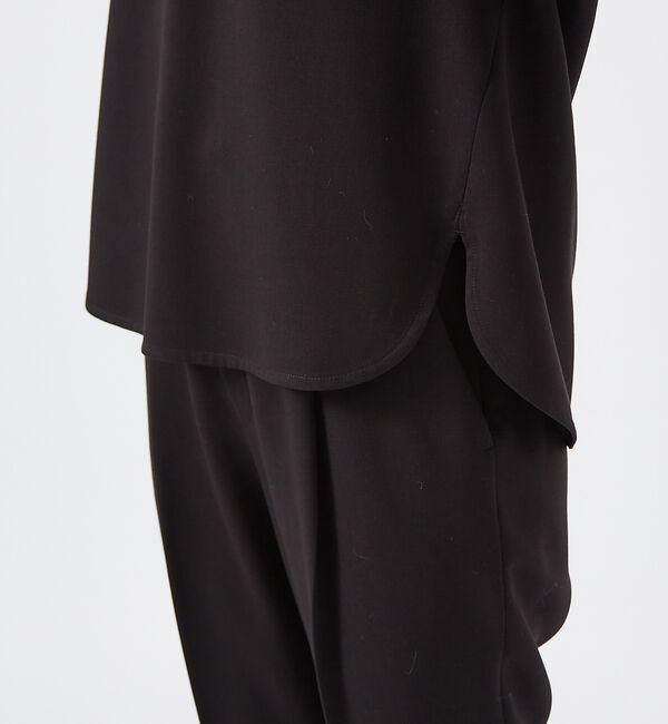 qualite「【セットアップ対応】ダブルクロスブラウス」|シャツ・ブラウス|