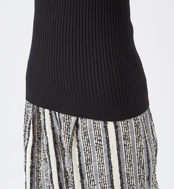 qualite「【日本製/2024AW】シームレスタートルニット」|ニット・セーター|