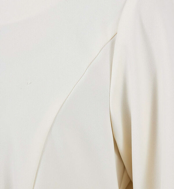 qualite「ペプラムギャザーアシメブラウス/オケージョン/セレモニー」|シャツ・ブラウス|