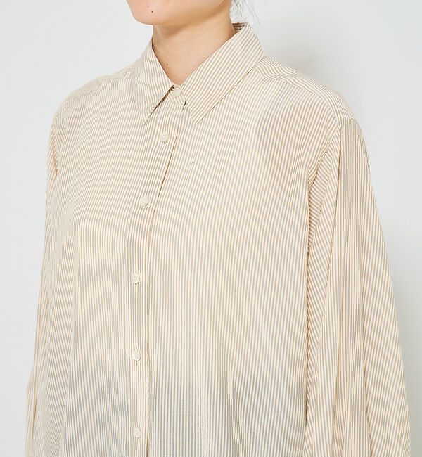 qualite「カシュクールレギュラーシャツ」|シャツ・ブラウス|