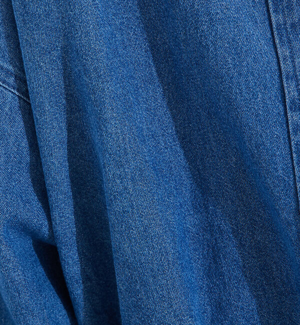 qualite「ミドルオンスデニムシャツ」|シャツ・ブラウス|