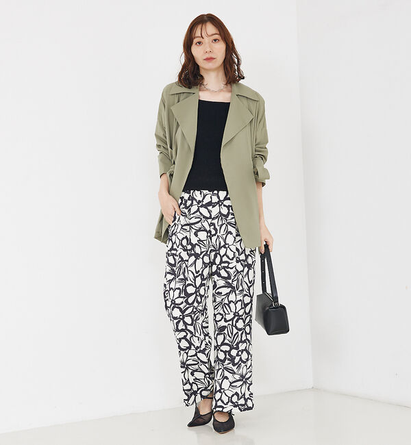 qualite「【撥水】ボックスタックダブルジャケット」|その他|