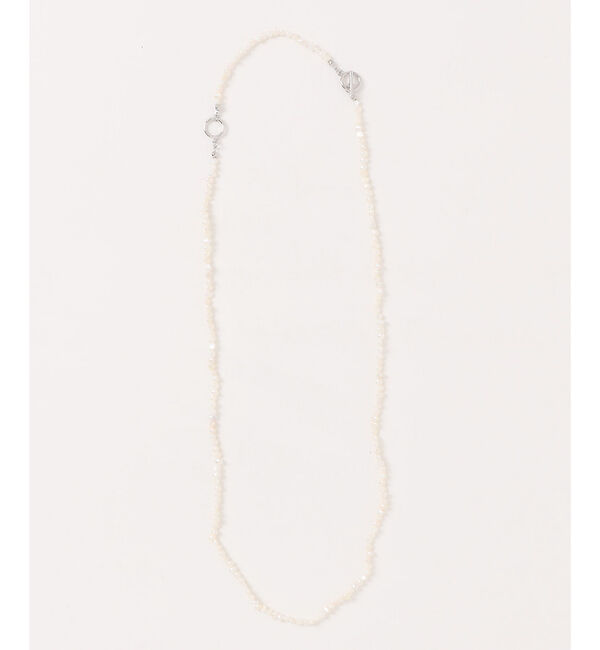 qualite「バロックパールロングネックレス」|ネックレス|