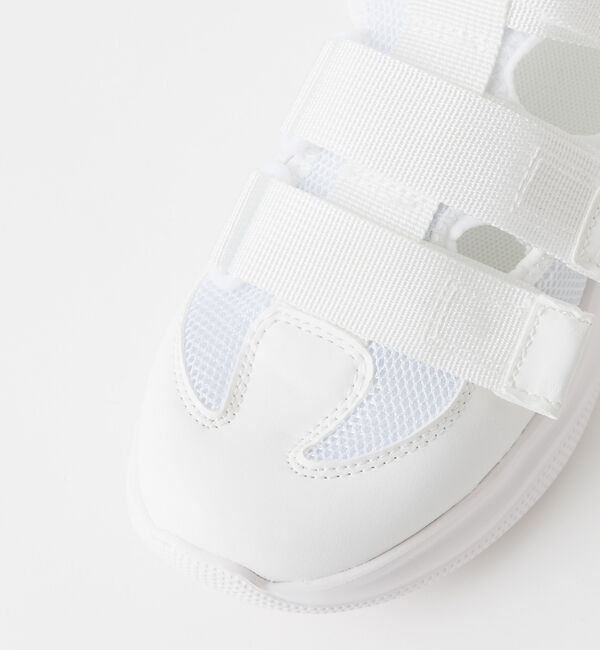 AU BANNISTER「【販売店舗限定】ベルクロスポーツサンダル」|サンダル|