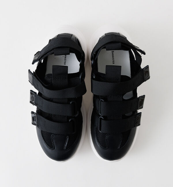 AU BANNISTER「【販売店舗限定】ベルクロスポーツサンダル」|サンダル|