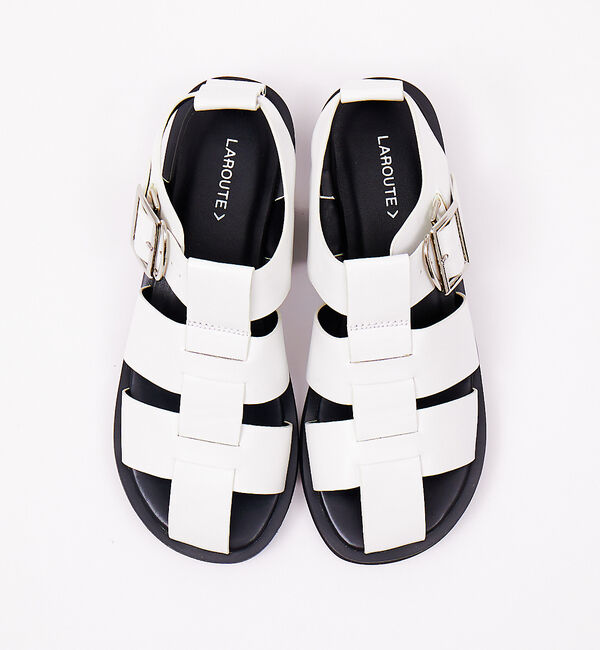 AU BANNISTER「【LAROUTE】グルカサンダル」|サンダル|