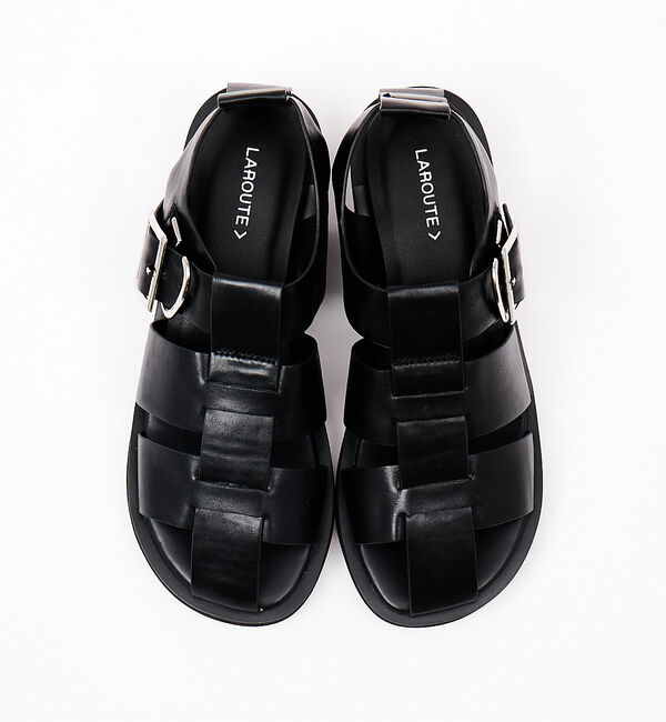 AU BANNISTER「【LAROUTE】グルカサンダル」|サンダル|