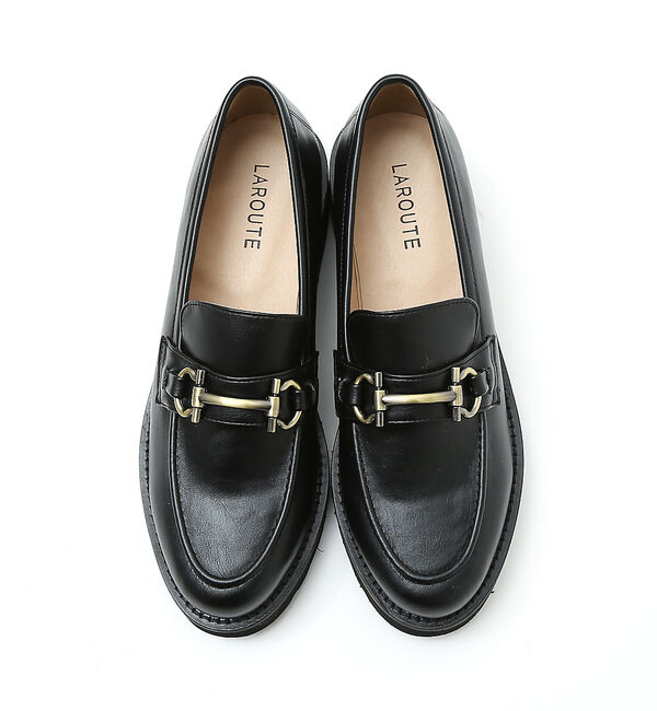 AU BANNISTER「【LAROUTE】ボリュームソールローファー」|ローファー|