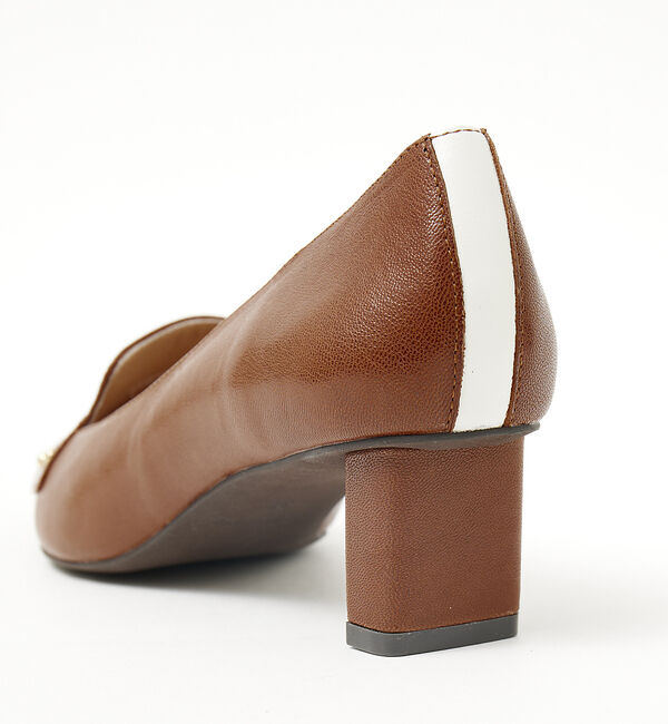 AU BANNISTER「ローファーモチーフミドルパンプス」|パンプス|