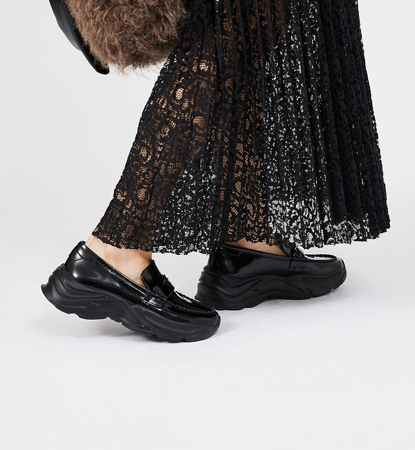 AU BANNISTER「ローファーモチーフスニーカー」|ローファー|