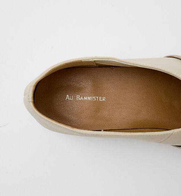 AU BANNISTER「【YouTuber紹介】ストラップソフトレザー フラットシューズ」|その他|