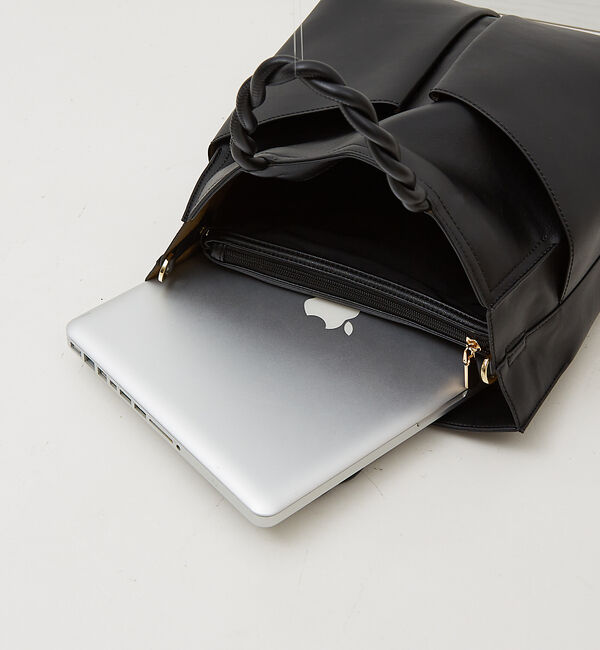 LOWELL things「Twiste/ダブルポケット2WAYトート L」|トートバッグ|