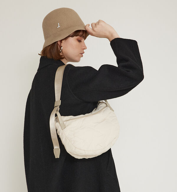 LOWELL things「Unite/ハーフムーン2WAYショルダーバッグ」|ショルダー・メッセンジャー|