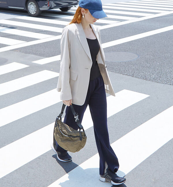 LOWELL things「Unite/ハーフムーン2WAYショルダーバッグ」|ショルダー・メッセンジャー|