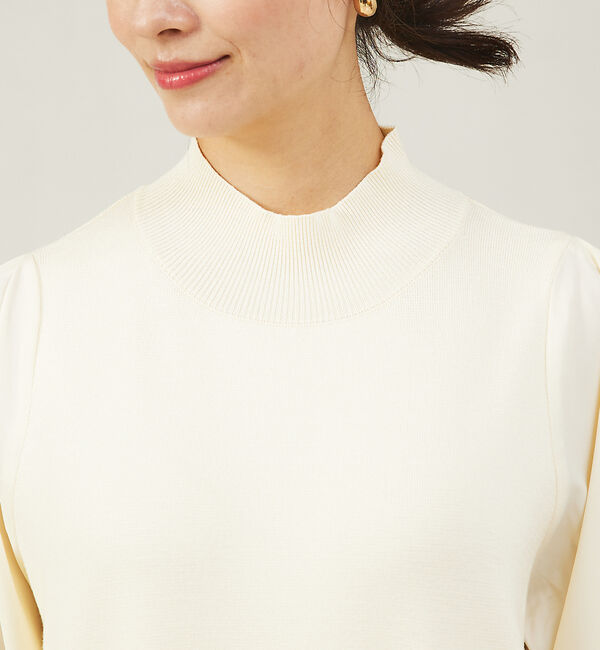 abahouse mavie「【大人のいちまんワンピ】ニットコンビワンピース」|ワンピース|