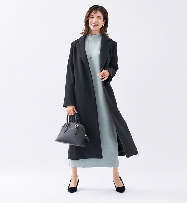 abahouse mavie「【大人のいちまんワンピ】ニットコンビワンピース」|ワンピース|