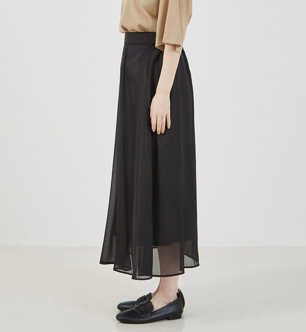 abahouse mavie「シアーフレアースカート」|スカート|