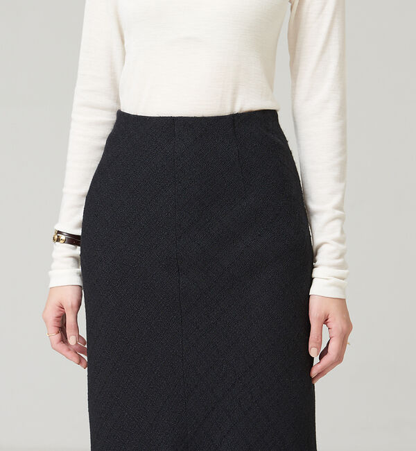 The Store by C' 「【COCUCA】ツィードバイヤススカート」|スカート|