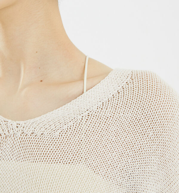 The Store by C' 「【COCUCA】リネンシルクプルオーバー」|ニット・セーター|