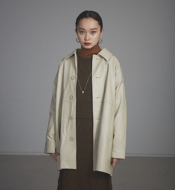 NOMINE「【展開店舗限定】バックフリルカバーオール」|ブルゾン・スタジャン|