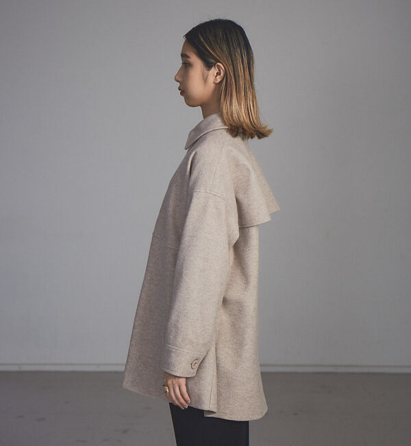 NOMINE「【展開店舗限定】バックフリルカバーオール」|ブルゾン・スタジャン|