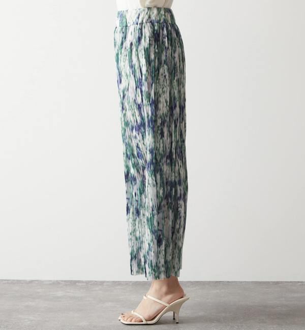 Liesse「ほぐし柄プリーツスカート」|スカート|