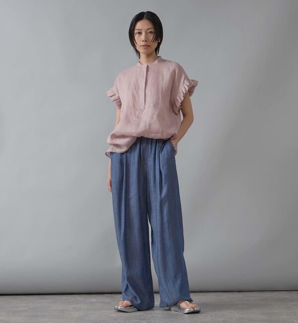 Liesse「イージータックデニムパンツ」|デニム|