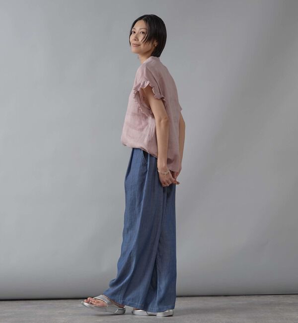 Liesse「イージータックデニムパンツ」|デニム|