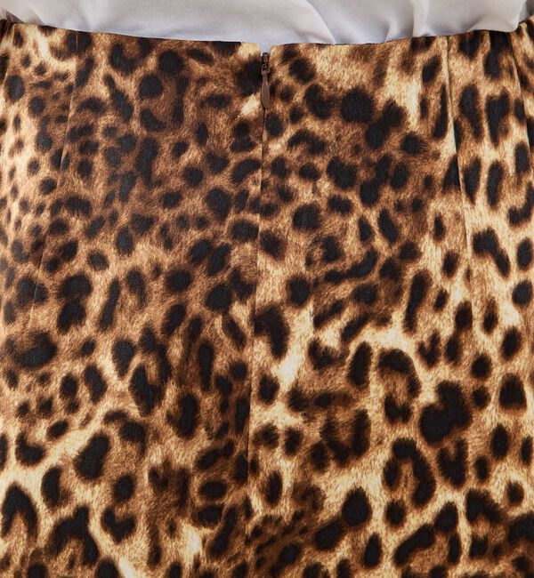 SOFFITTO「上品な光沢感のIラインスカート」|スカート|