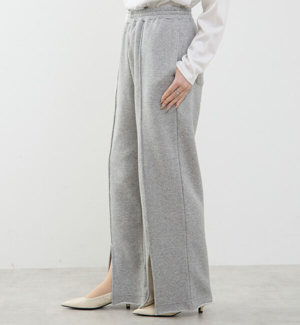 SOFFITTO「【A_/エース】裏毛スリットパンツ」|その他|