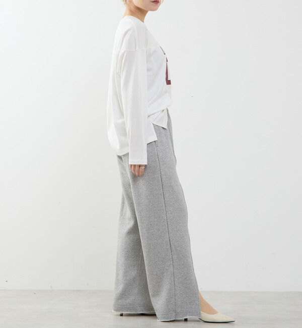 SOFFITTO「【A_/エース】裏毛スリットパンツ」|その他|