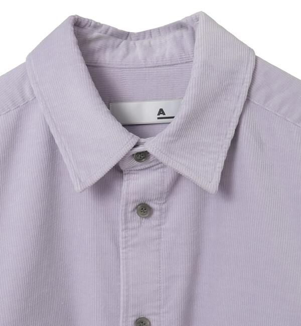 SOFFITTO「【A_/エース】コーデュロイオーバーシャツ」|シャツ・ブラウス|