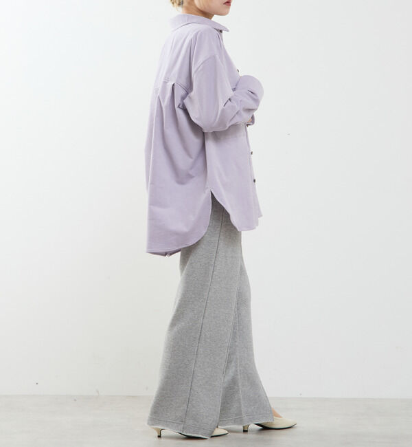 SOFFITTO「【A_/エース】コーデュロイオーバーシャツ」|シャツ・ブラウス|