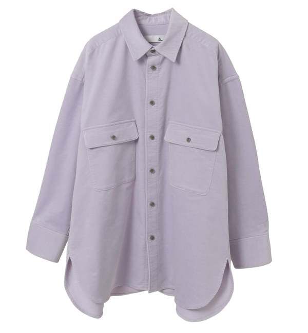 SOFFITTO「【A_/エース】コーデュロイオーバーシャツ」|シャツ・ブラウス|