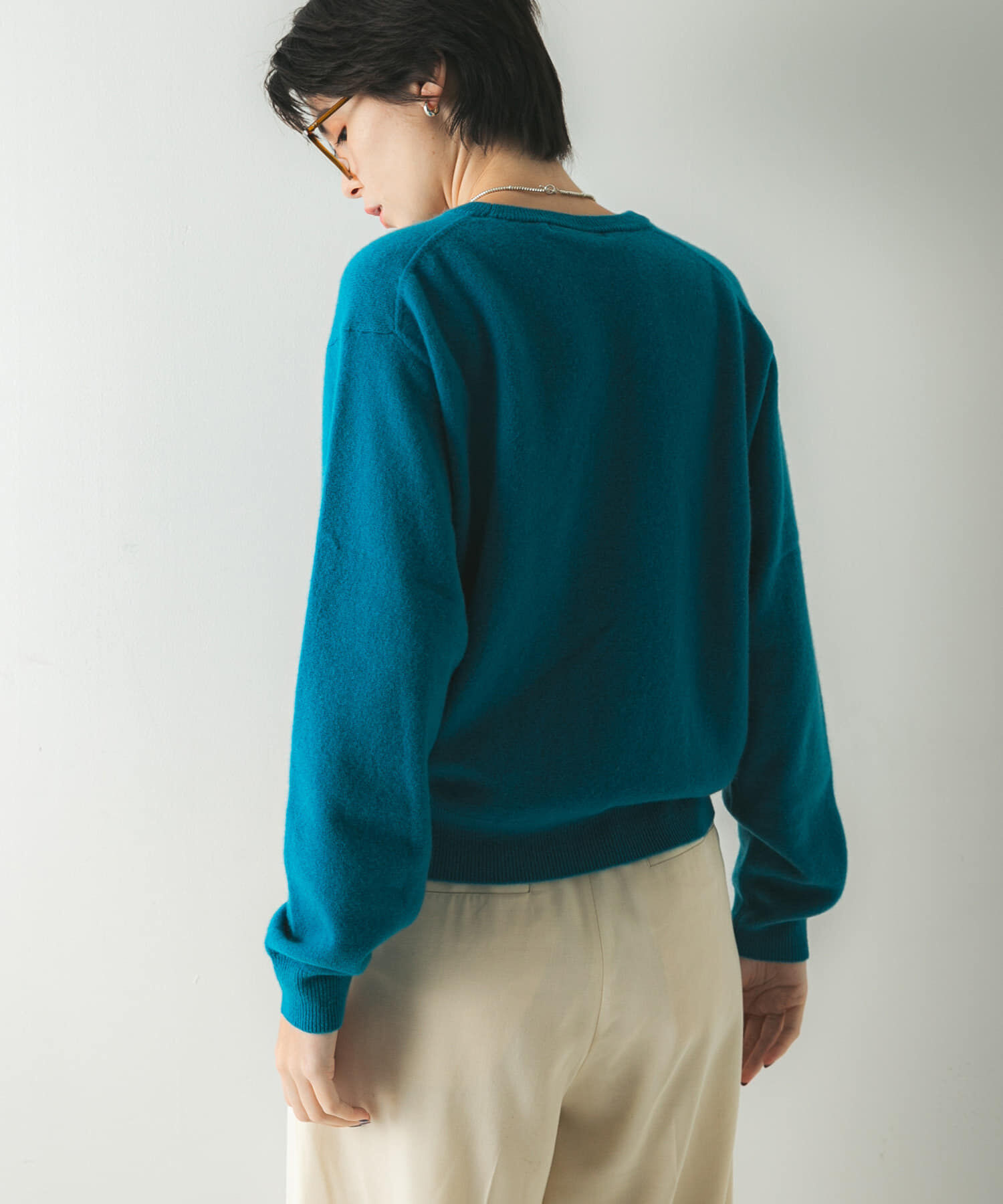 URBAN RESEARCH「ウール100 クルーネックソフトニット」|ニット・セーター|