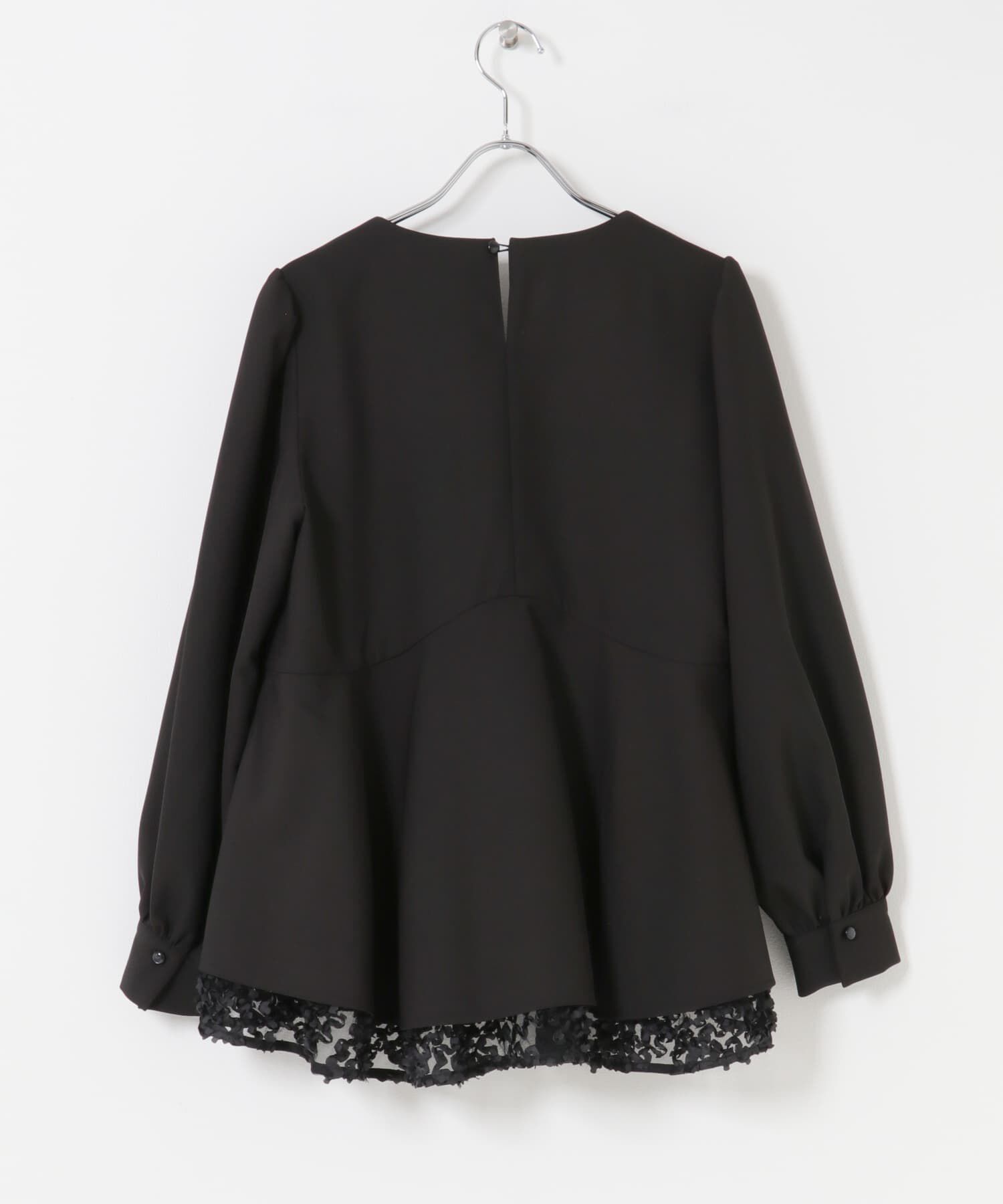 URBAN RESEARCH ROSSO「『WEB限定』レイヤードペプラムブラウス」|シャツ・ブラウス|