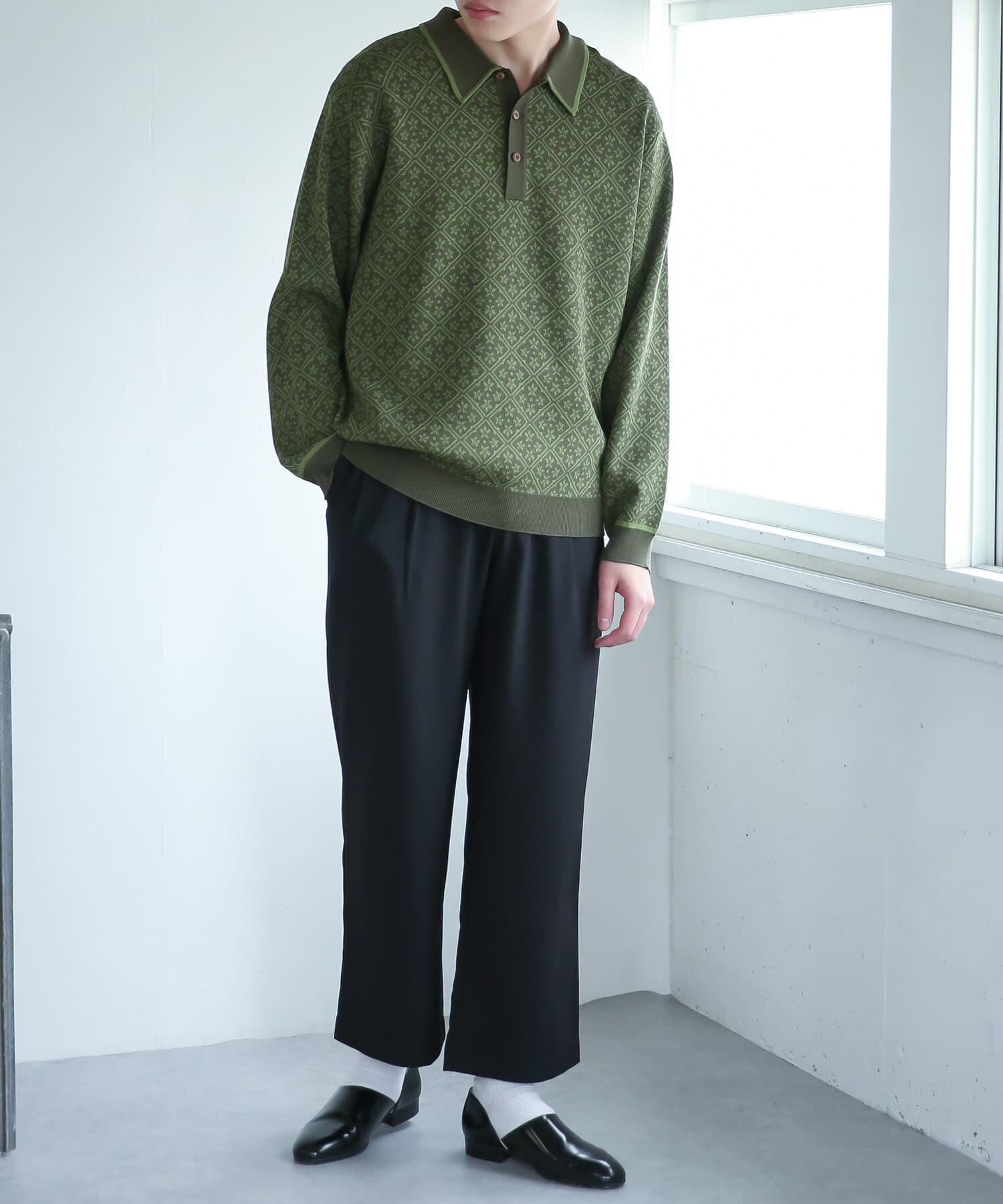 SENSE OF PLACE by URBAN RESEARCH「『セットアップ対応』『イージーケア』ダブルタックワイドスラックス」|その他|