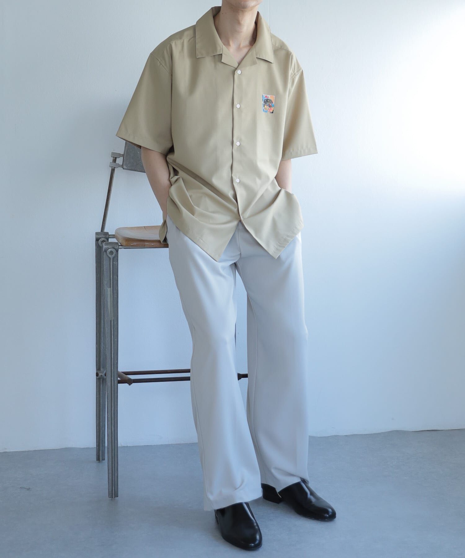 SENSE OF PLACE by URBAN RESEARCH「『セットアップ対応』『イージーケア』ダブルタックワイドスラックス」|その他|