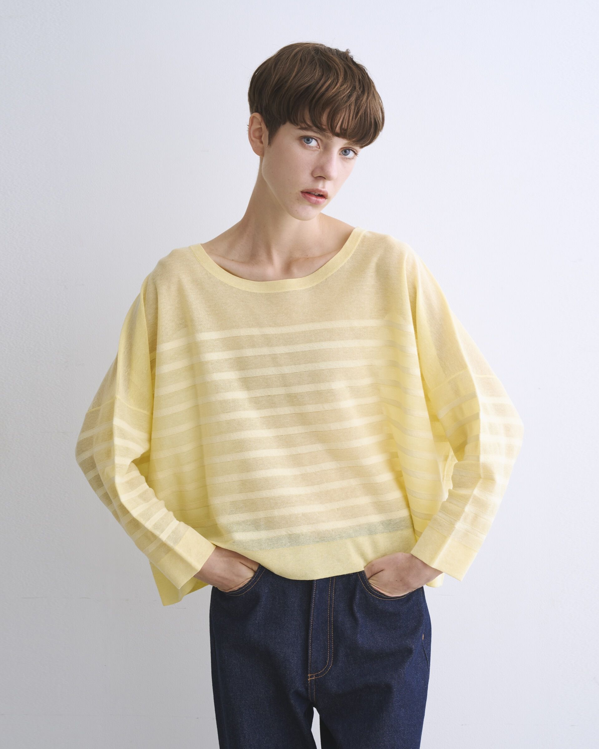 Traditional Weatherwear「LYNE KNIT SHEER」|ニット・セーター|