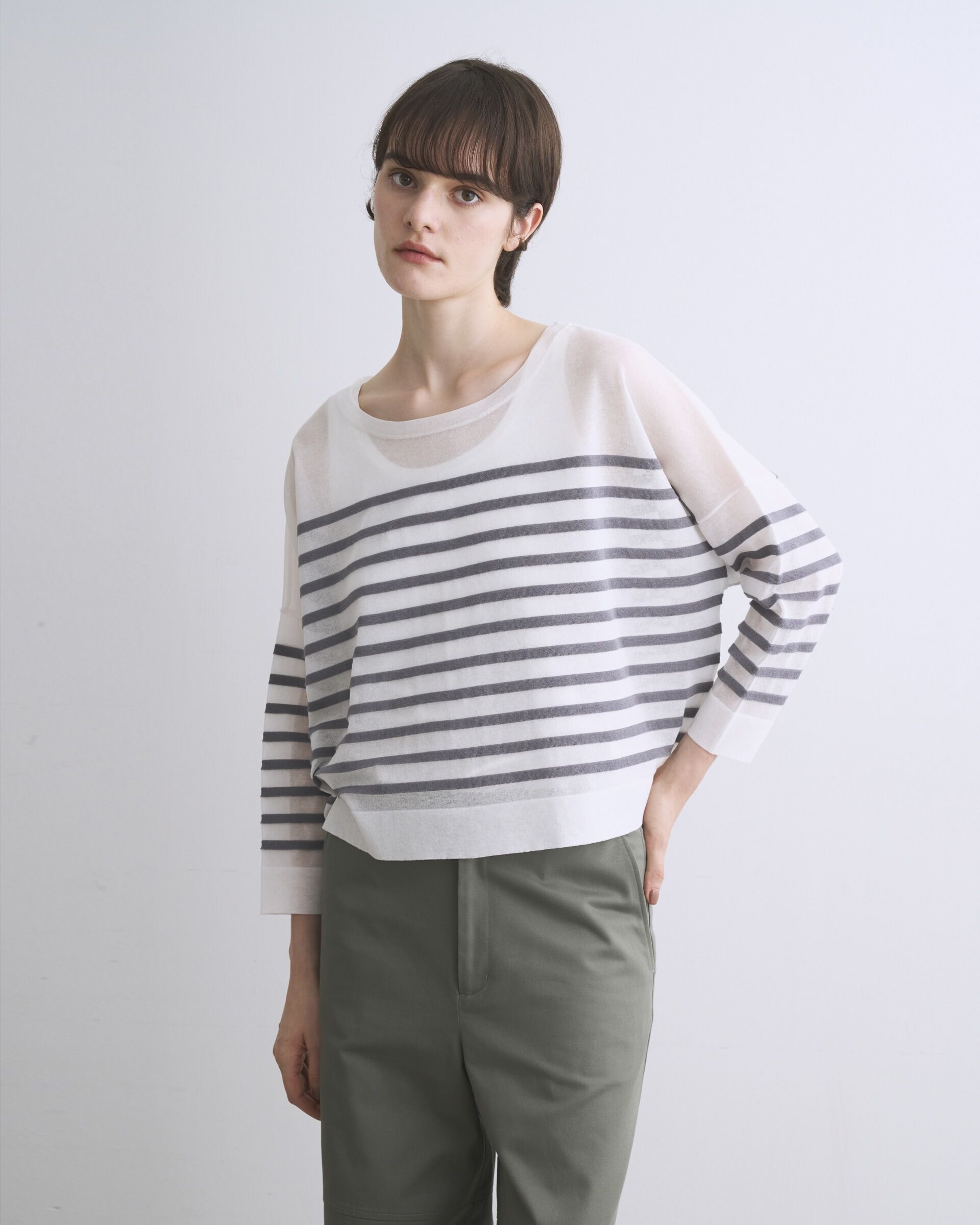 Traditional Weatherwear「LYNE KNIT SHEER」|ニット・セーター|