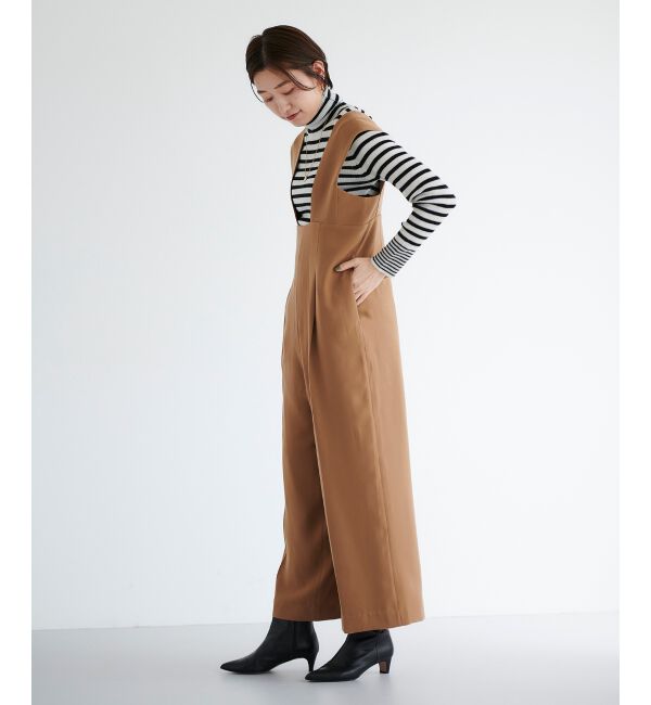 le.coeur blanc「ハイウエストサロペット」|オールインワン|