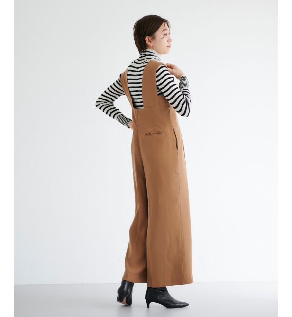 le.coeur blanc「ハイウエストサロペット」|オールインワン|