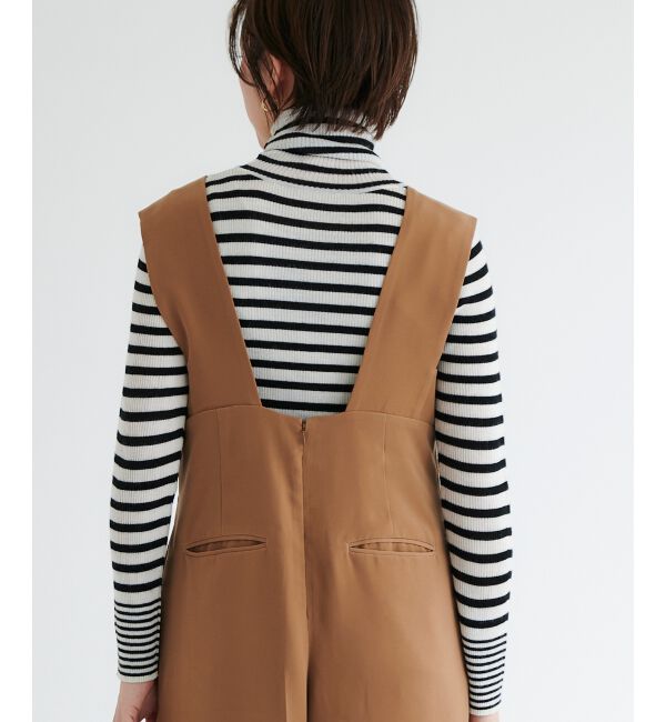 le.coeur blanc「ハイウエストサロペット」|オールインワン|