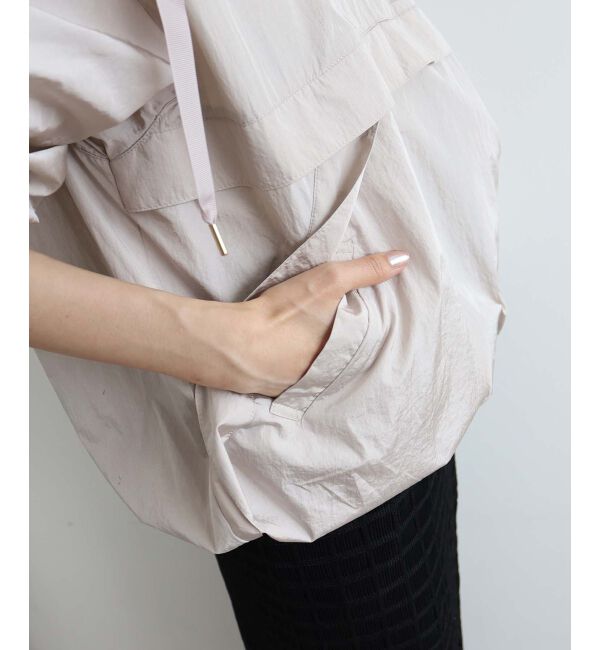 le.coeur blanc「シャイニーナイロンアノラックパーカー」|その他|