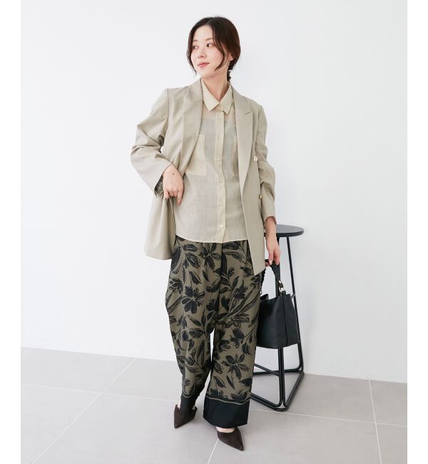 le.coeur blanc「《手洗い可能》ダブルポケットシアーシャツ」|シャツ・ブラウス|